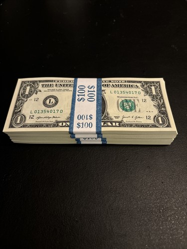 100 one dollar - one, bills
