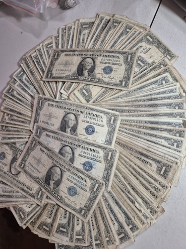 Each 1935 blue seal - blue, notes