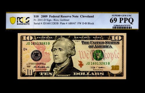 2009 frn cleveland fr - 2009, $10