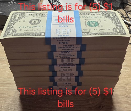 Uncirculated 2021 1 bills - uncirculated,