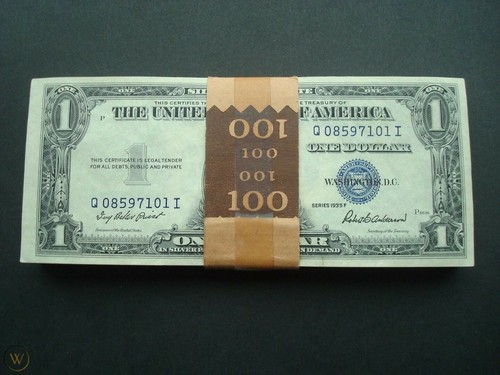 1 silver certificate - ✯,