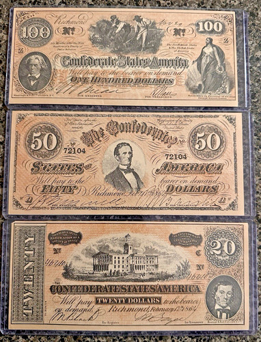 Lot confederate states of - of, 3
