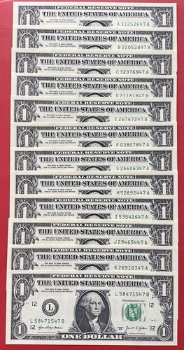 2021 dollar bill - (, 12
