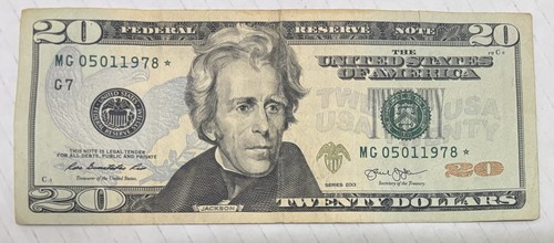 Dollar bill star note - dollar,