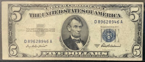 1953 usa silver - usa, certifÍcate