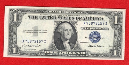 Usa 1935 1 dollar blue - 1935, $1