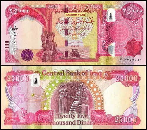 Iraq 000 dinars iqd - dinars,