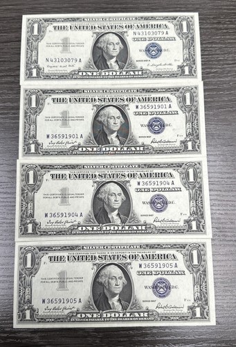 1935 1957 one dollar - one, notes