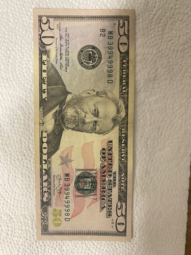 Bill - 50$,