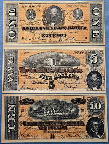 Lot confederate states of - of, 3