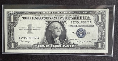 1957b one dollar silver - one,