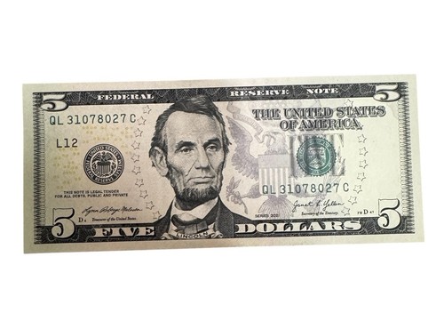Uncirculated bill crisp - uncirculated,
