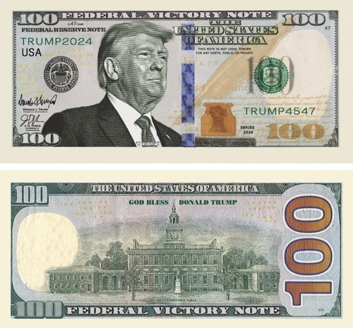 Pack donald trump 100 - 25,